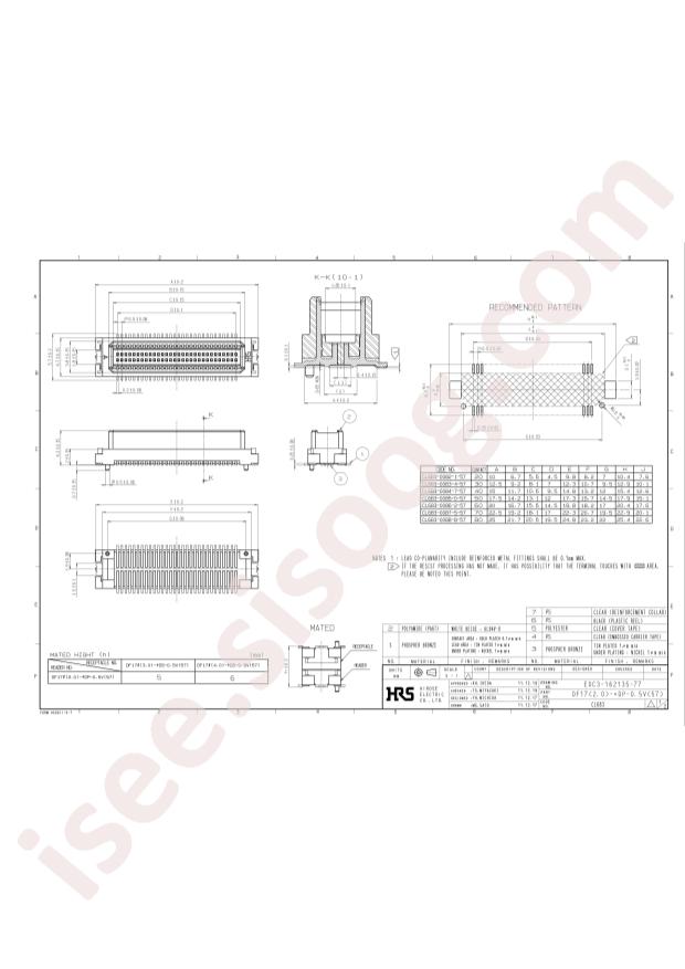 DF17(2.0)-60DP-0.5V(57)