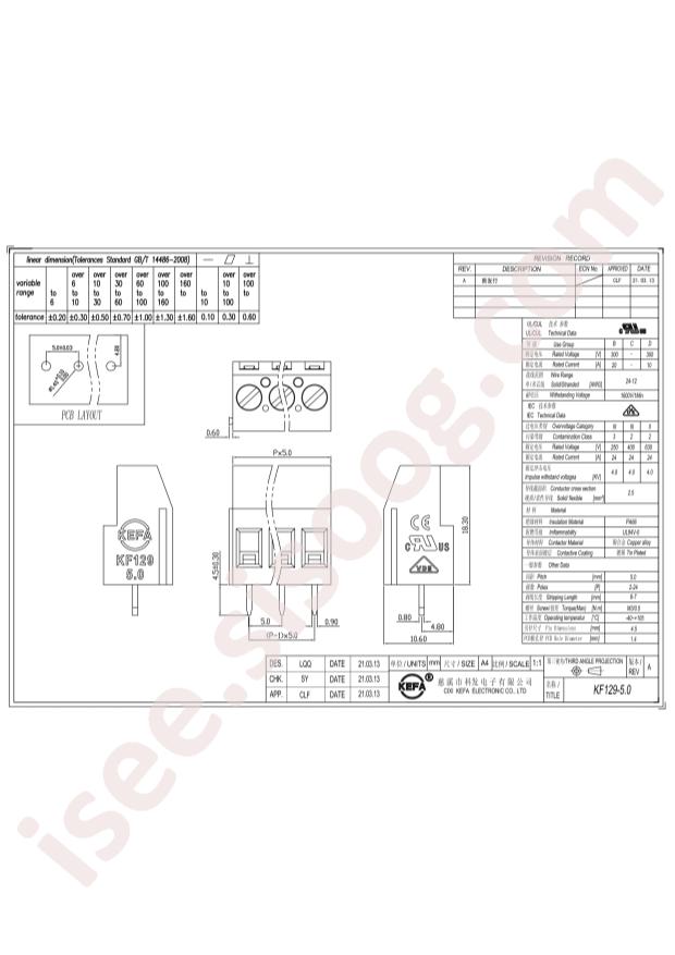 KF129-5.0-3P