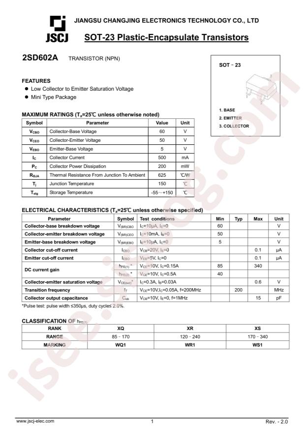 2SD602A