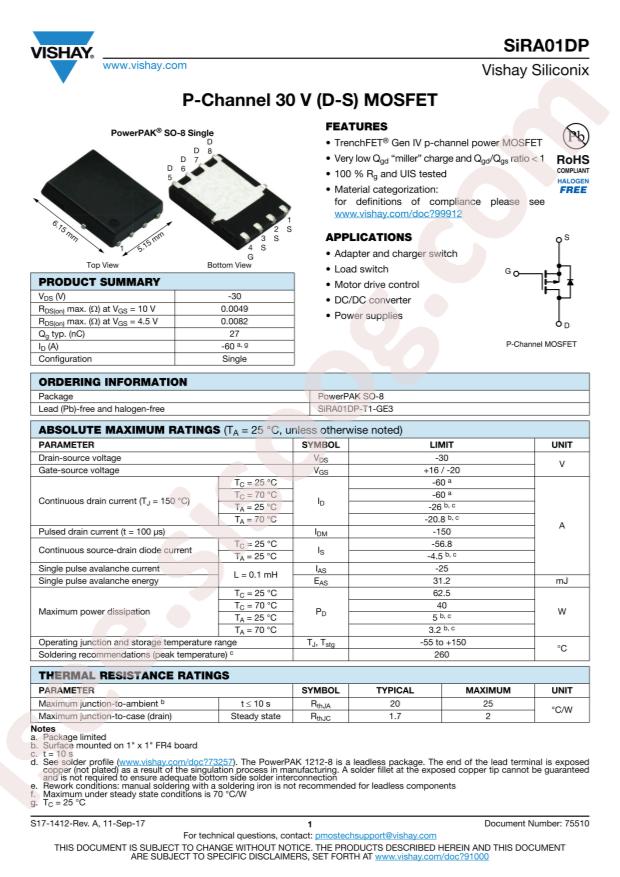 SIRA01DP-T1-GE3