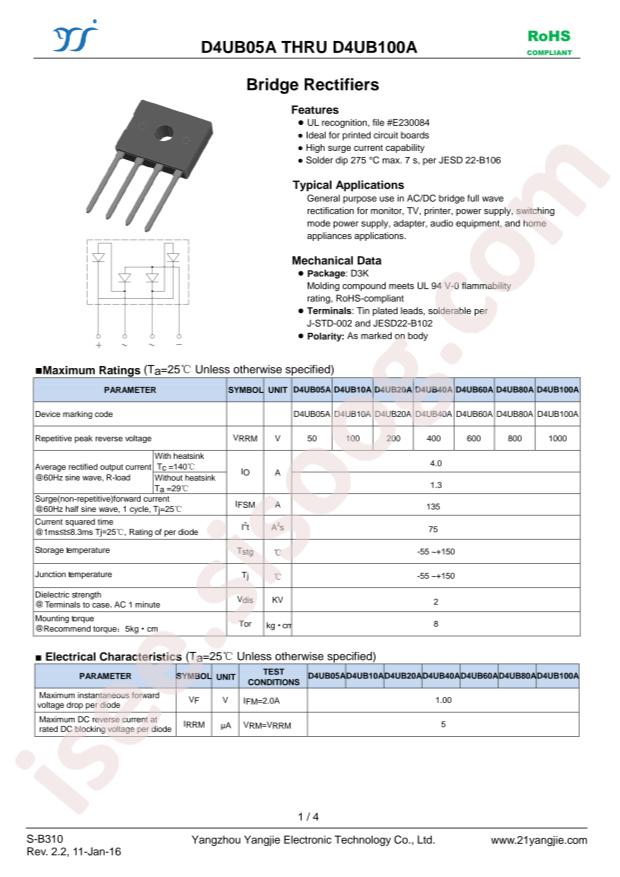 D4UB100A