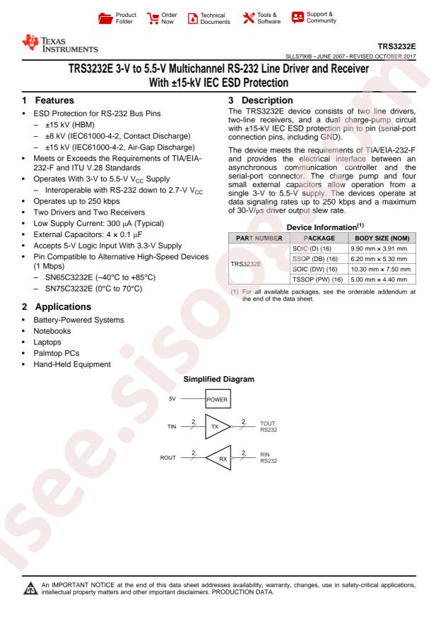 TRS3232ECPWR
