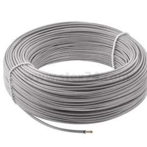سیم نسوز سیلیکونی طوسی SIM 1*0.5 افشان قلع اندود