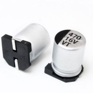 خازن SMD الکترولیتی 470µF ولتاژ 16V سایز 10x8mm