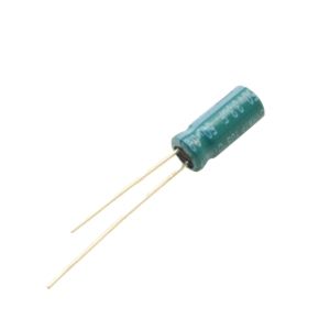 خازن الکترولیتی 3.3uF / 50V تایوانی مارک TAICON با طول عمر بالا