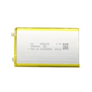 باتری لیتیوم پلیمر 3.7v ظرفیت 5000mAh کد 6060100