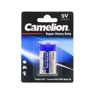 باتری کتابی 9 ولت مارک Camelion پک Super Heavy Duty