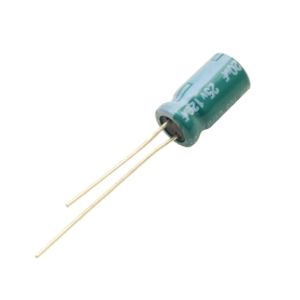 خازن الکترولیتی 120uF / 25V تایوانی مارک TAICON با طول عمر بالا