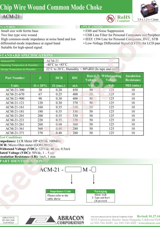 ACM-21-300M-T