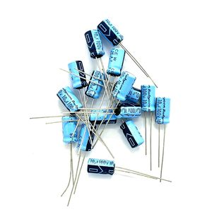 خازن 10 میکروفاراد 100 ولت ژاپنی برند Rubycon