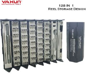 ست پیچ گوشتی 128 عددی یاکسون مدل YX-6318