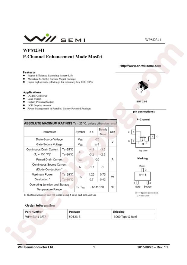 WPM2341-3/TR