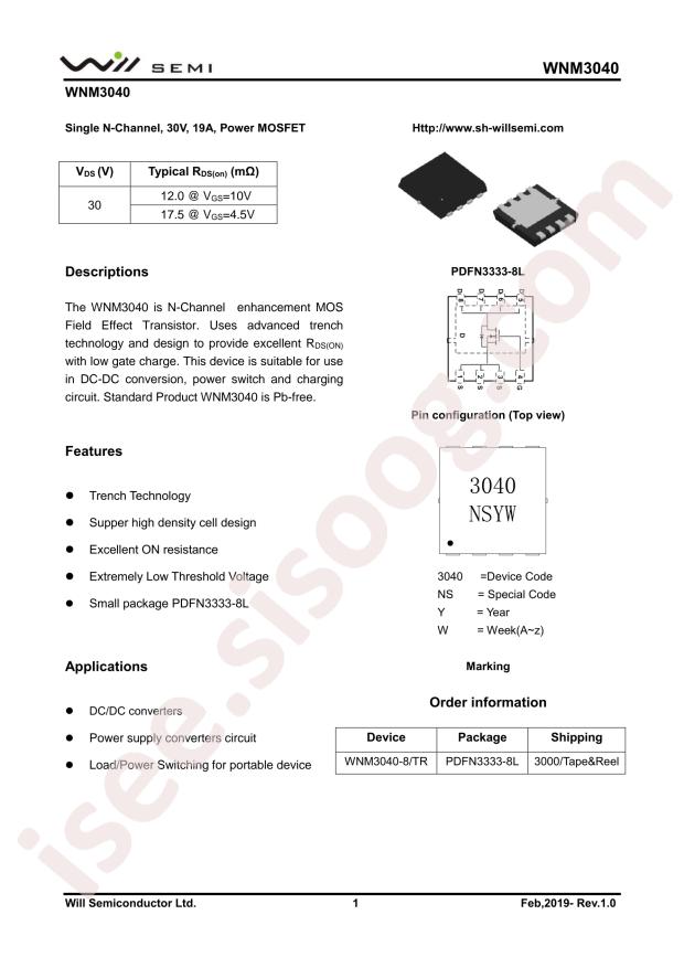 WNM3040-8/TR