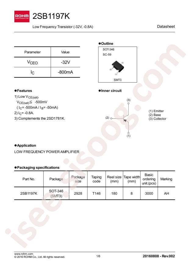 2SB1197KT146R