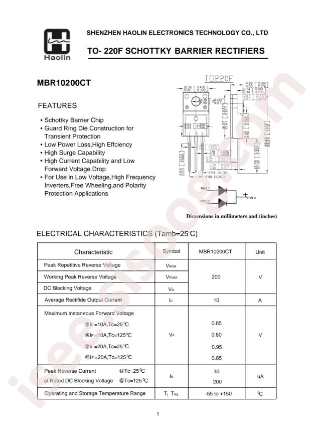 MBR10200(HCO)