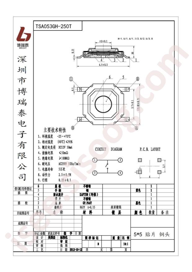 TSA053G16-250T