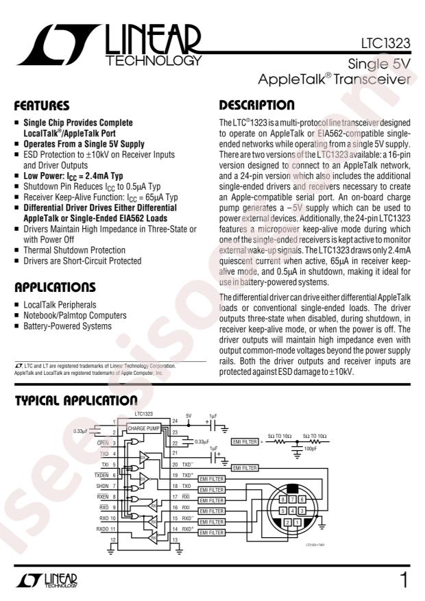 LTC1323CS16#PBF
