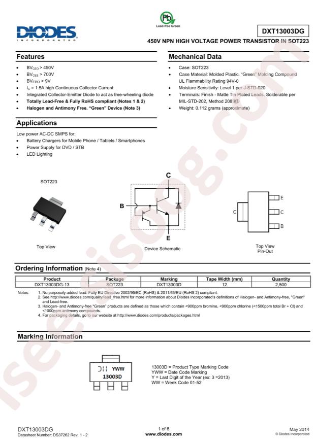 DXT13003DG-13