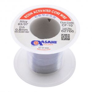 سیم لحیم 0.8 میلیمتر 50 گرمی ASAHI