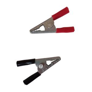 گیره سوسماری متوسط 5.5 سانت سایز 3 (یک جفت *قرمز و مشکی )