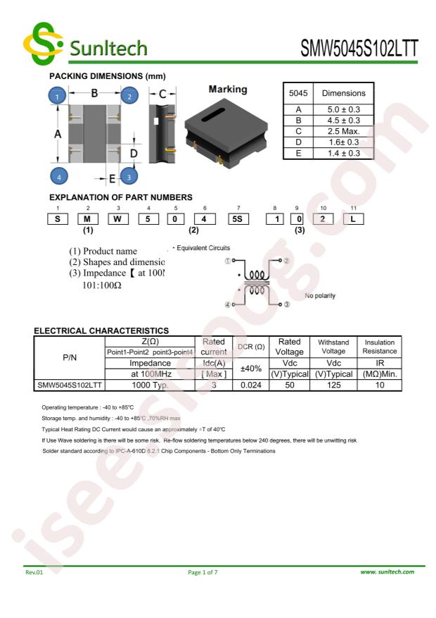 SMW5045S102LTT