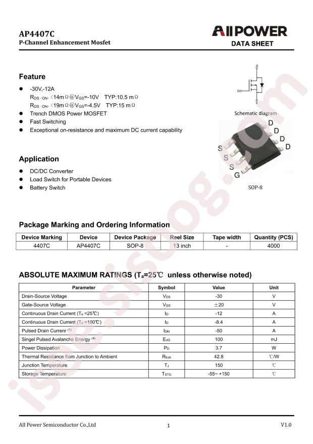 AP4407C