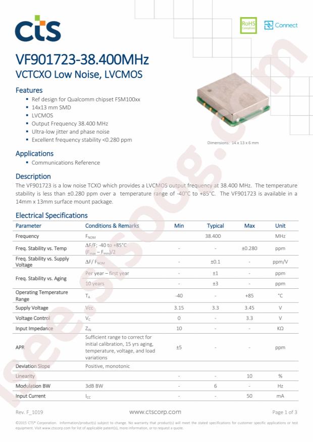 VF901723-38.400MHZ