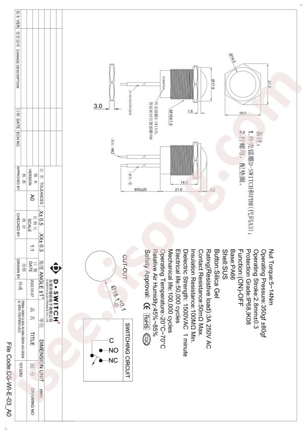 PBM-16M13-BA-N-NN-S6W-A3-0004(L-850-1007#20-UU)