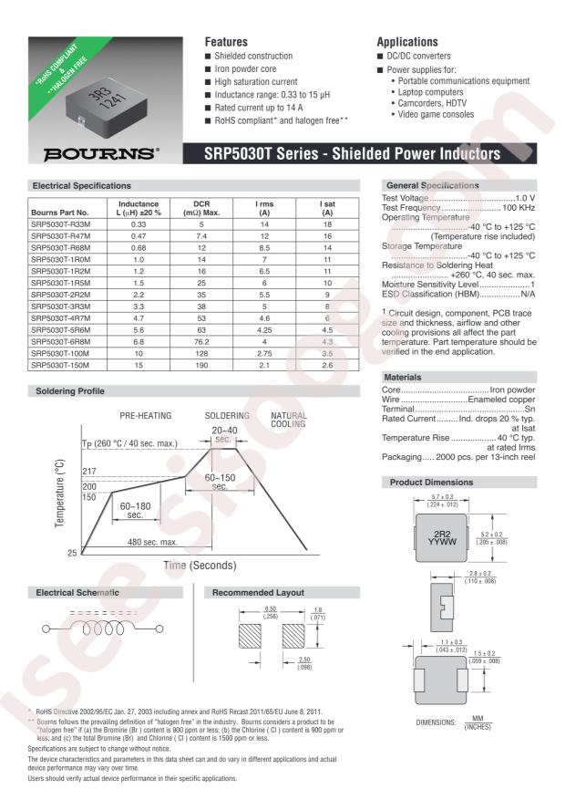 SRP5030T-100M