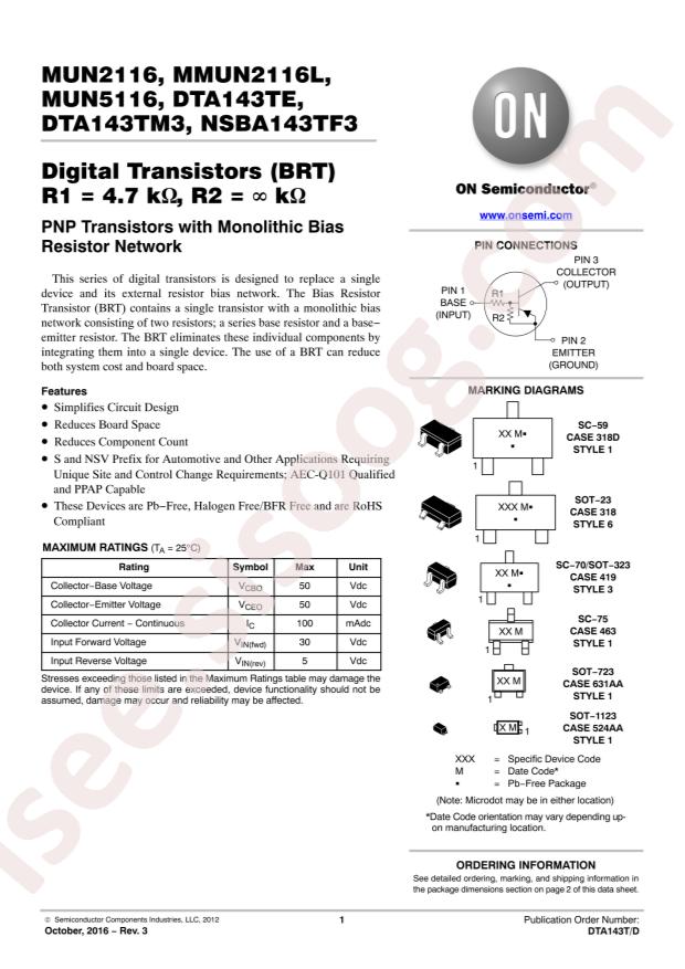 MMUN2116LT1G