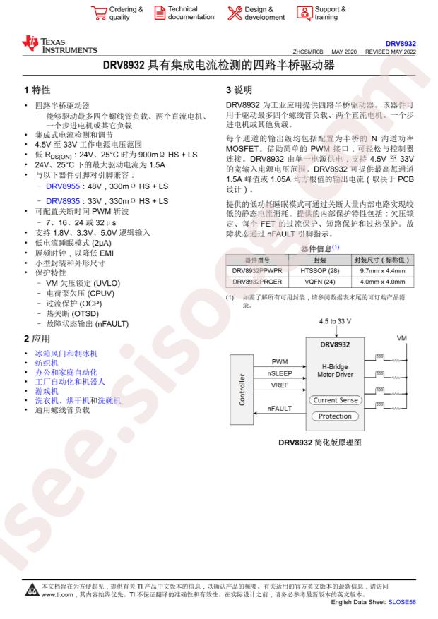 DRV8932PPWPR