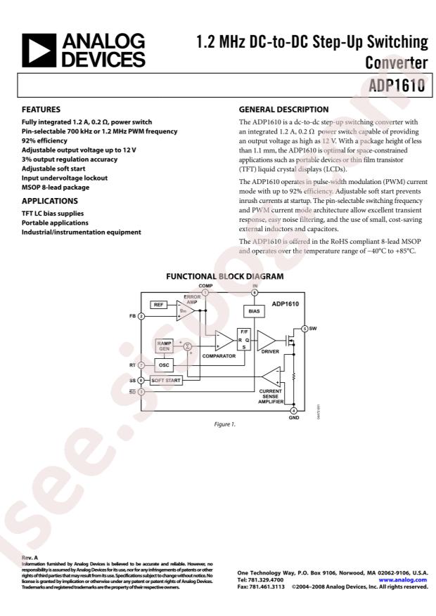 ADP1610ARMZ-R7