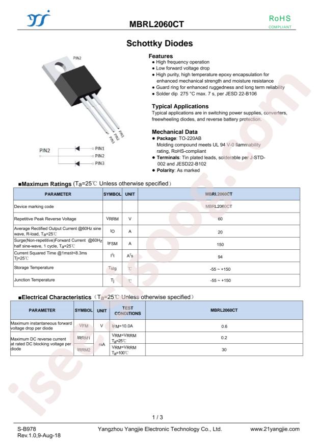 MBRL2060CT