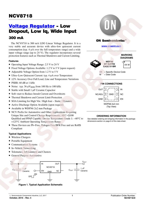 NCV8718BMT500TBG