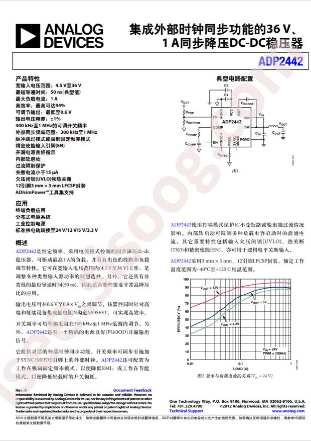 ADP2442ACPZ-R7