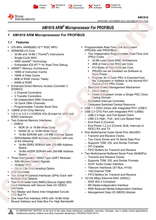 AM1810EZWTA3