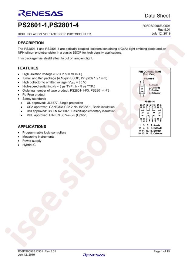 PS2801-1-F3-A/L