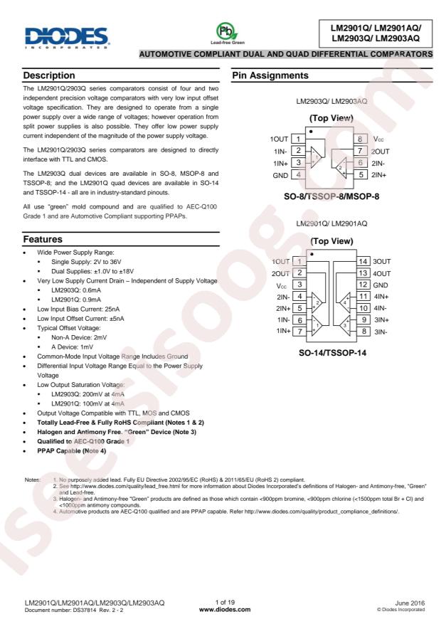 LM2903AQS-13