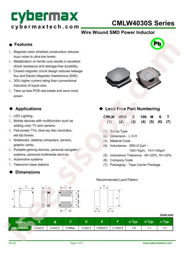 CMLW4030S2R2MST