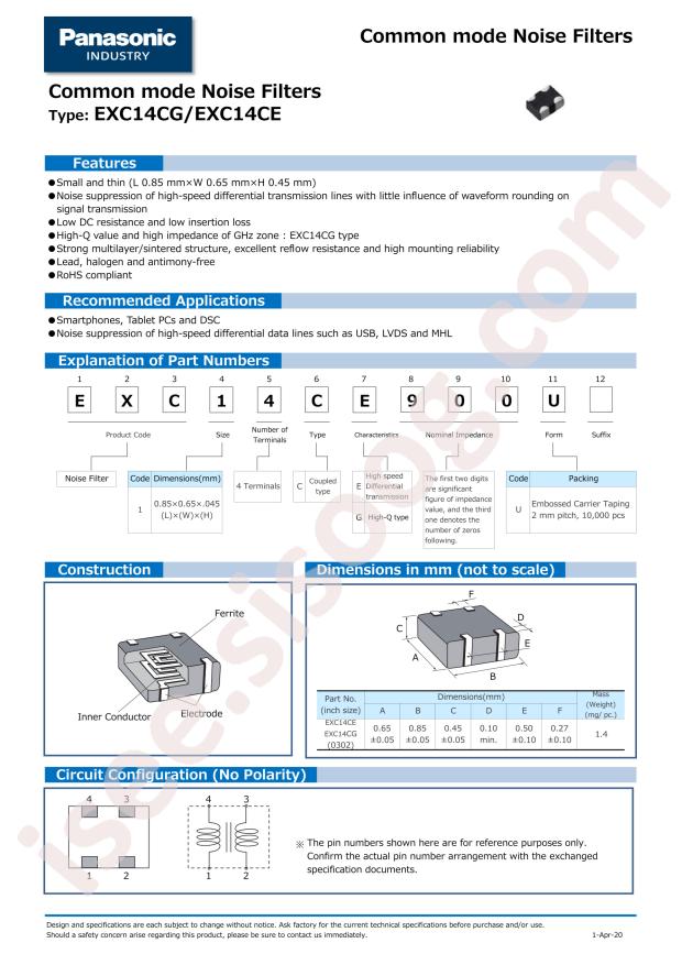 EXC-14CG430U