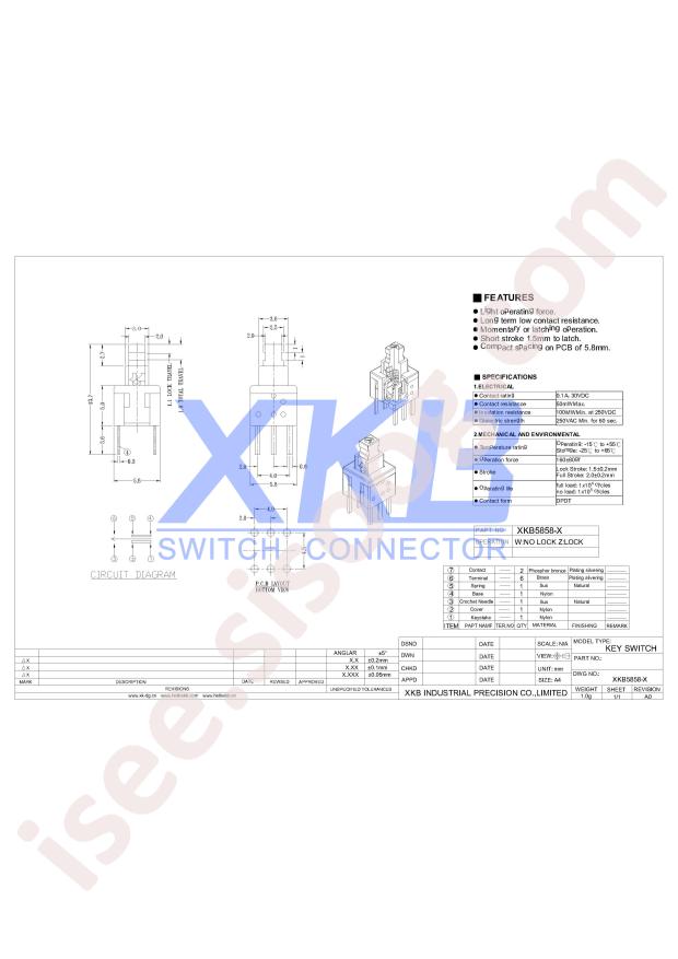 XKB5858-W