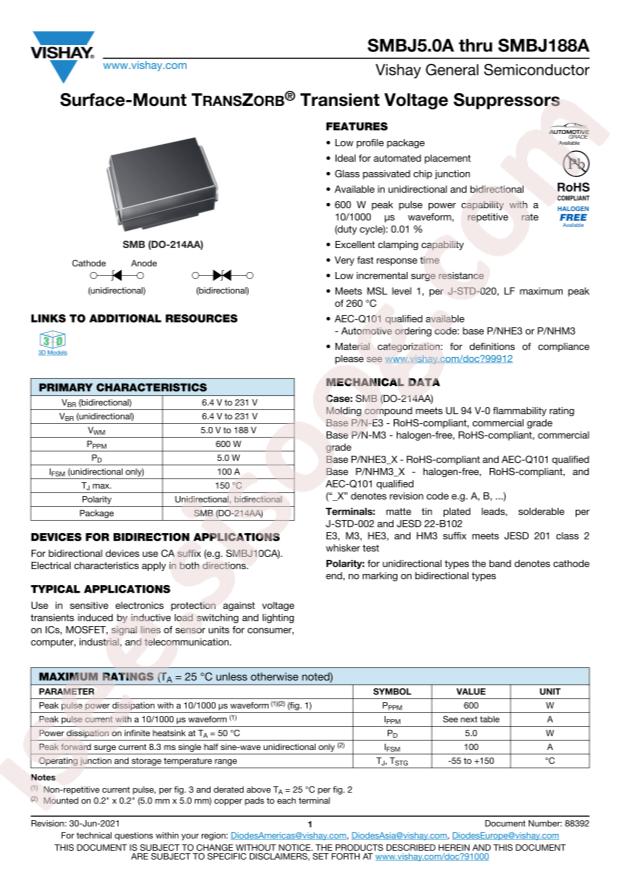 SMBJ9.0CA-E3/52