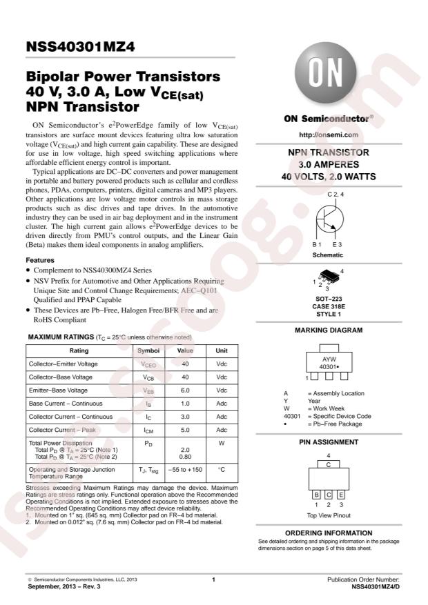 NSV40301MZ4T1G