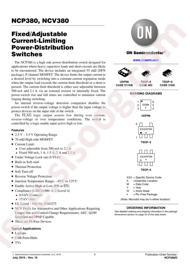 NCP380HSNAJAAT1G