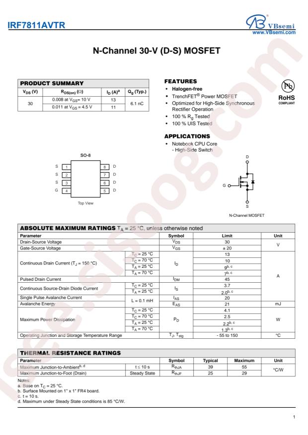 IRF7811AVTR-VB