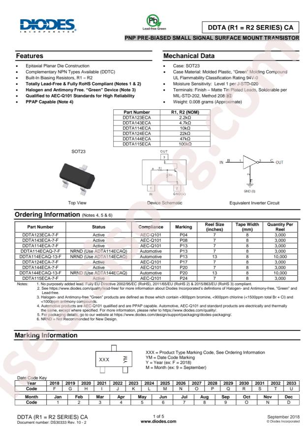 DDTA144ECA-7-F