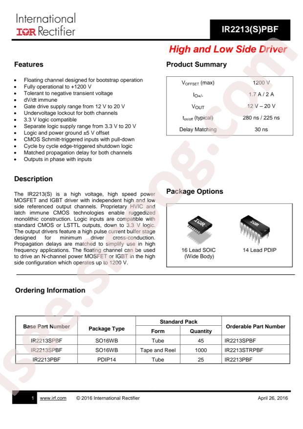 IR2213PBF