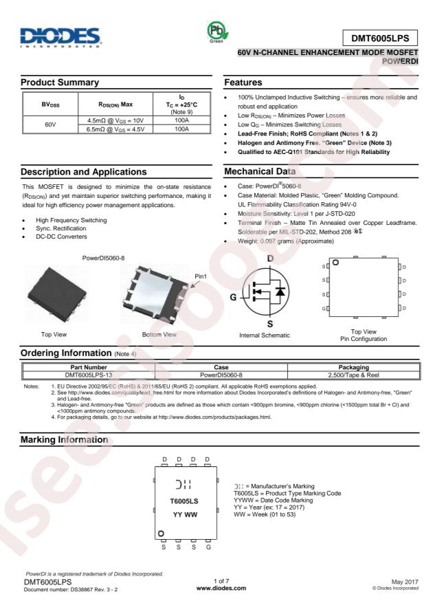 DMT6005LPS-13