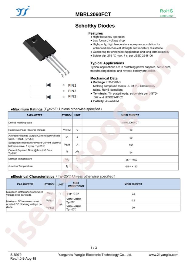 MBRL2060FCT