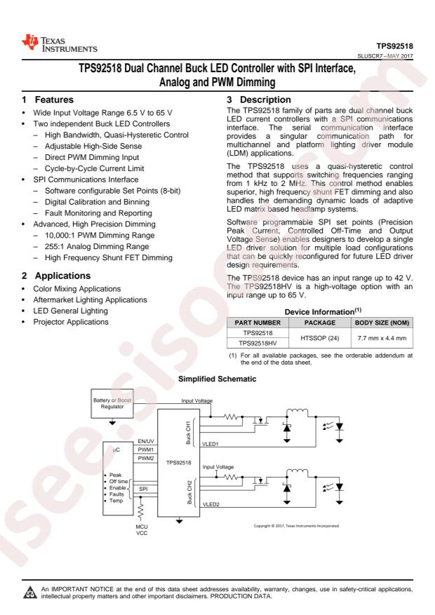 TPS92518PWPT